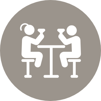 MIX &amp; MINGLE IN THE SOCIAL LOUNGE
